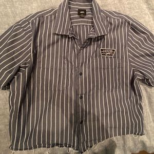 Vans Button Down Cropped